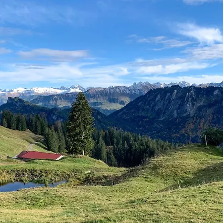 펜션 Allgaeu Holzhaus I Bergpanorama & Pur Im Herzen Des Allgaeus! *